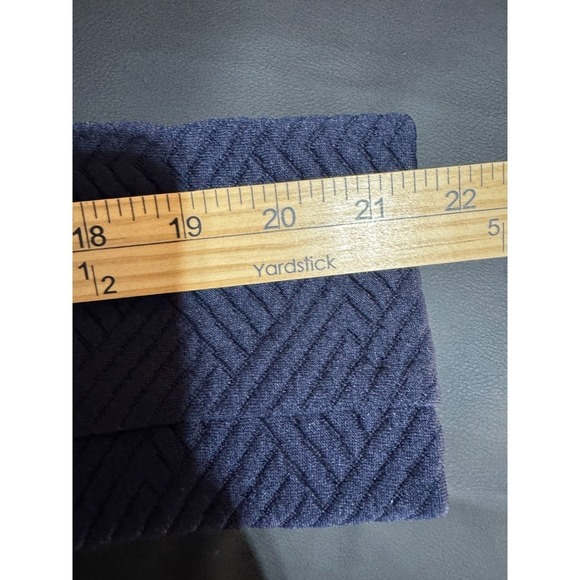 Chico's Travelers Navy Open Front Blazer Jacket Small 4 6 Travel NWOT Minimalist - Picture 7 of 9